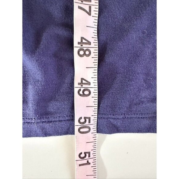 The Nines by Hatch Dress M Navy Blue Long Sleeve Stretchy Jersey Knit Maternity - Picture 9 of 9